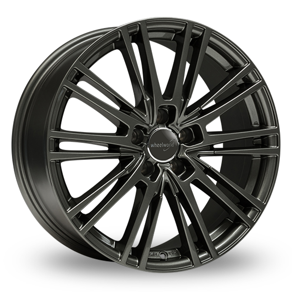 19 Inch 2DRV WH18 Gun Metal Alloy Wheels