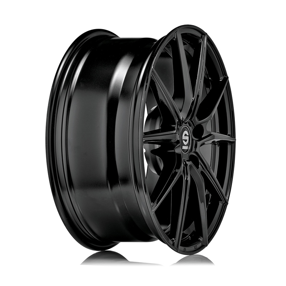 18 Inch Sparco DRS Gloss Black Alloy Wheels