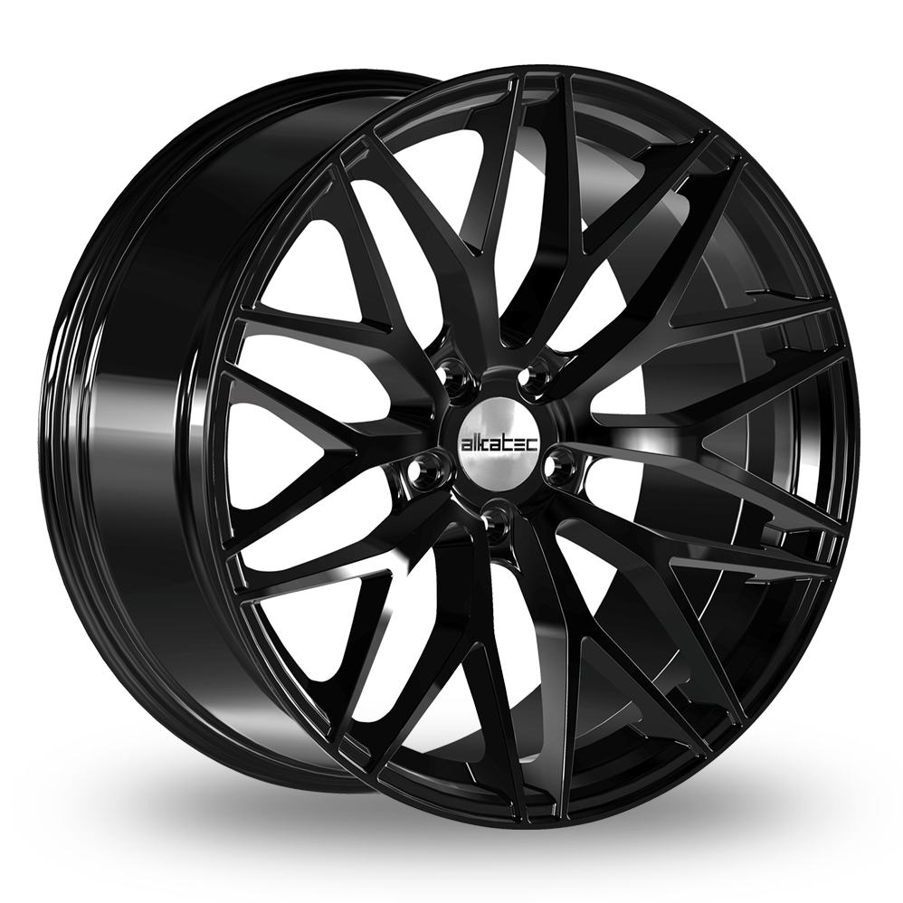 19 Inch Alkatec EVO-1 Gloss Black Alloy Wheels