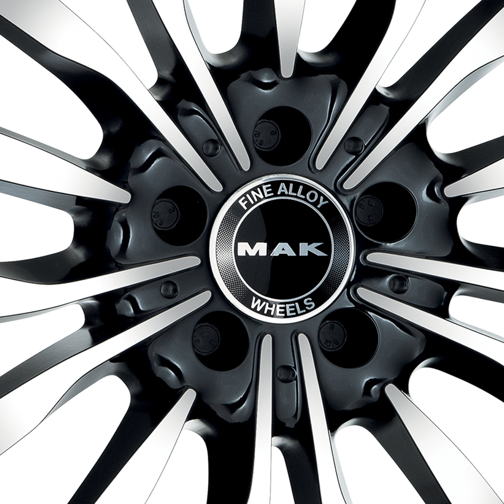 19 Inch MAK Krone Black Mirror Alloy Wheels