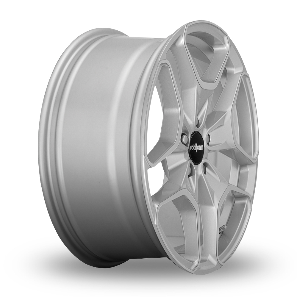 19 Inch Rotiform HUR Silver Alloy Wheels