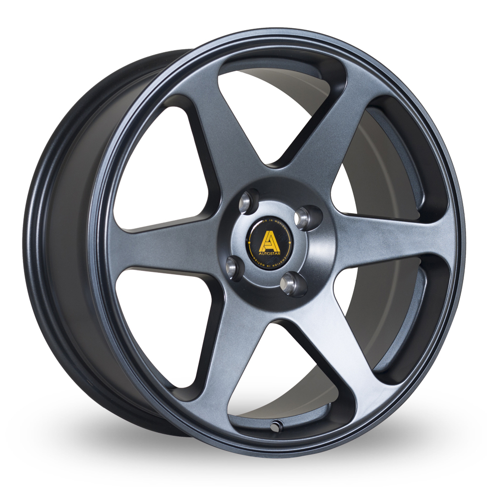 17 Inch Autostar Chaser Gun Metal Alloy Wheels