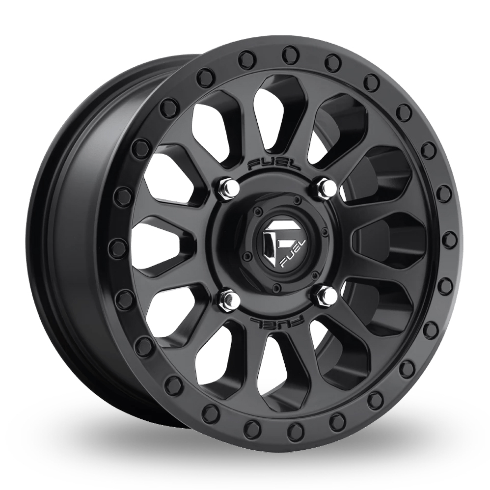 14 Inch Fuel Off-Road Vector UTV (USA Warehouse) Matt Black Alloy Wheels