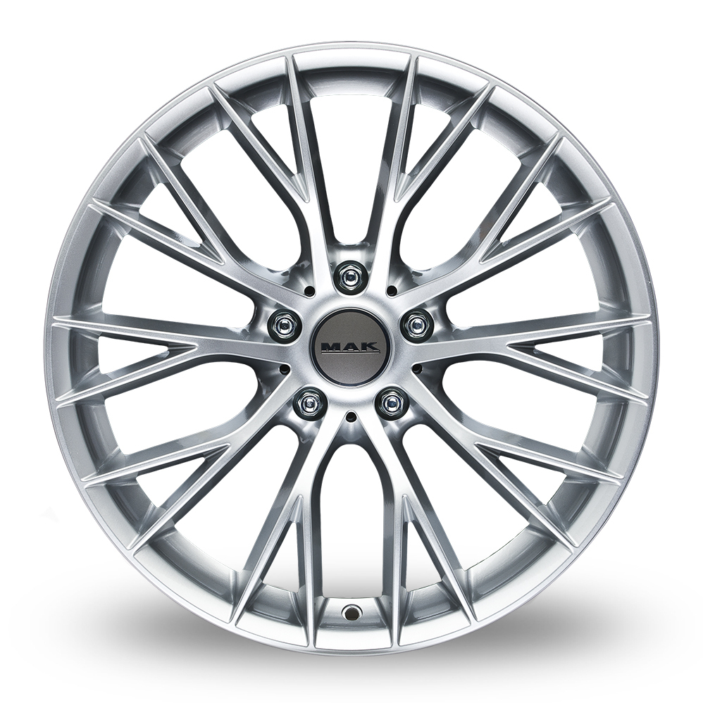 18 Inch MAK Munchen Silver Alloy Wheels