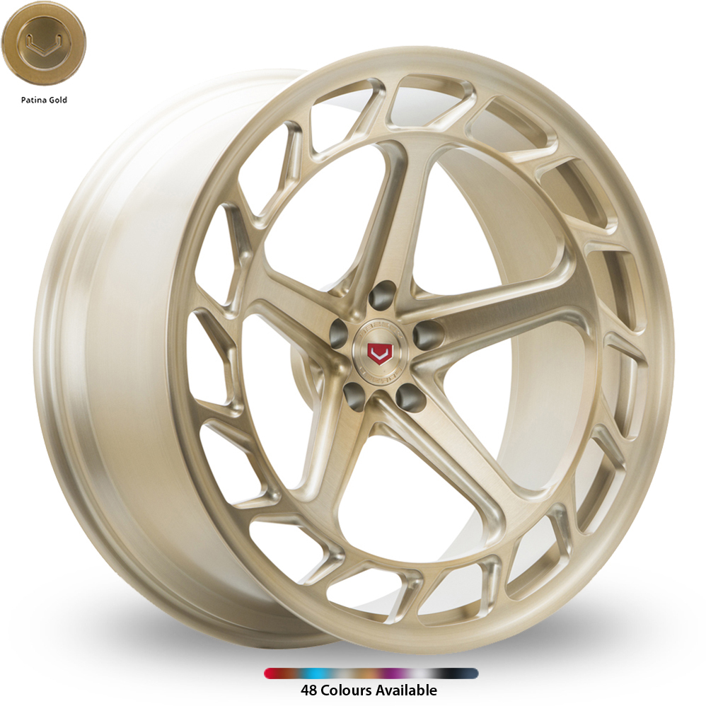 22 Inch Vossen Forged LC2-A1 Custom Colour Alloy Wheels