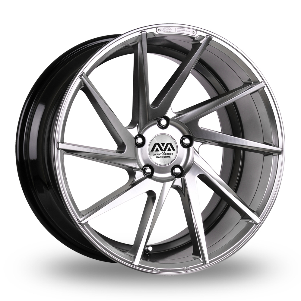 19 Inch AVA Madison Hyper Silver Alloy Wheels