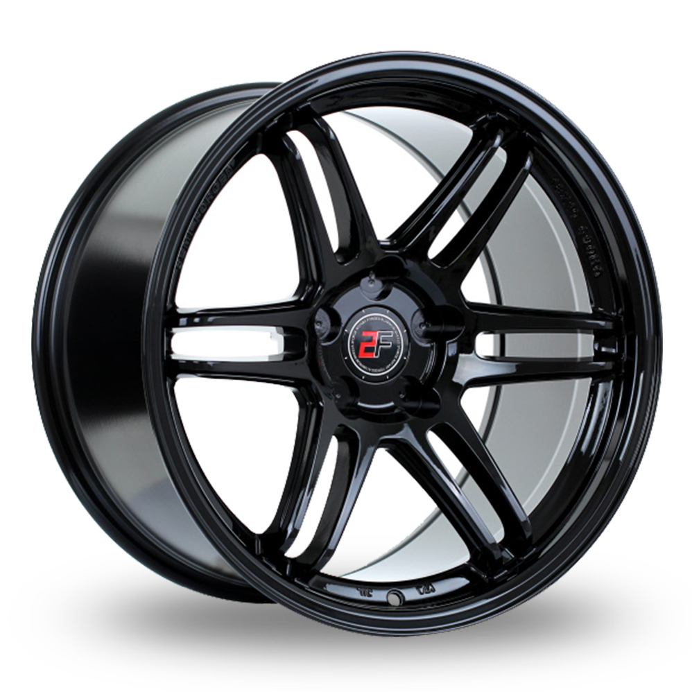 18 Inch 2FORGE ZF5 Gloss Black Alloy Wheels