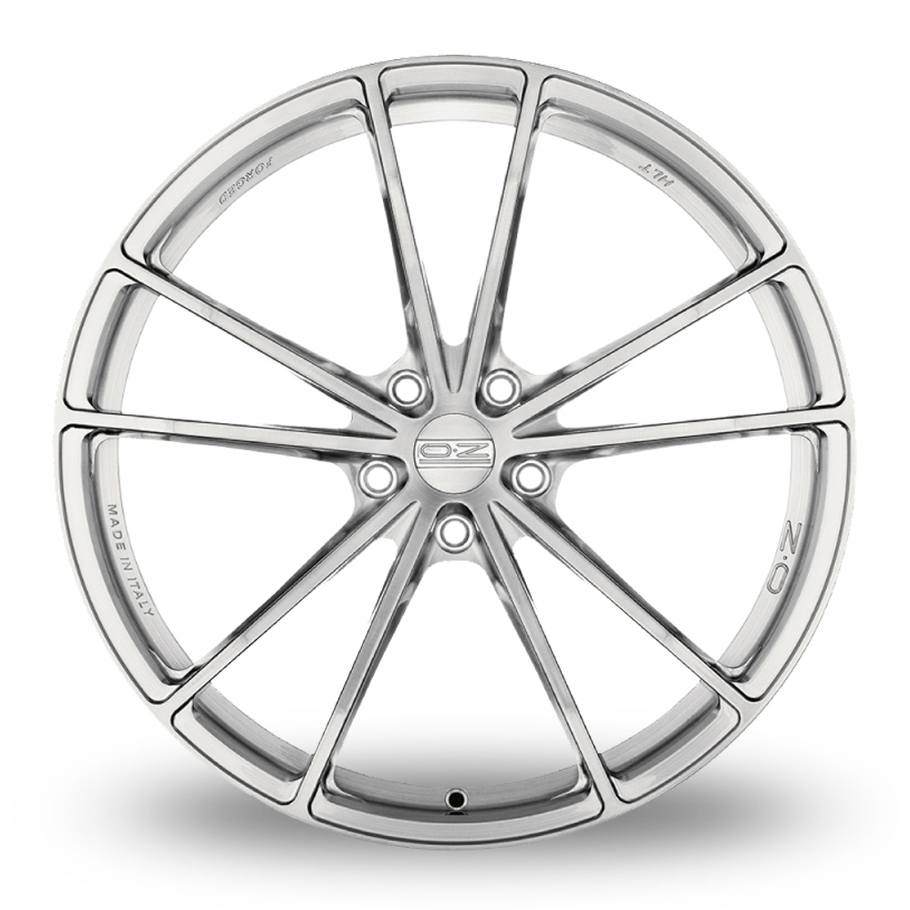 20 Inch OZ Racing Forged Zeus Ceramic Polished Alloy Wheels