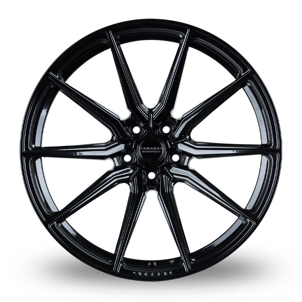 20 Inch Vossen HF-3  Satin Black Alloy Wheels