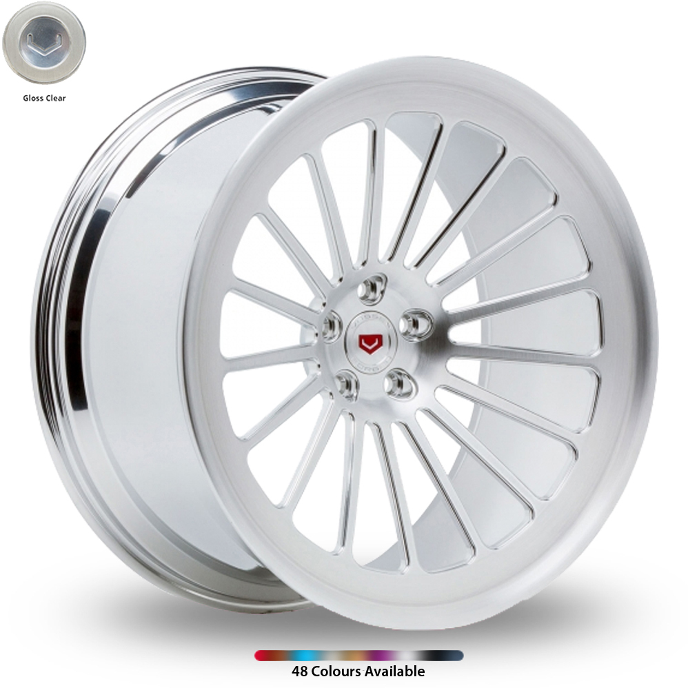 19 Inch Front & 20 Inch Rear Vossen Forged LC-106T Custom Colour Alloy Wheels