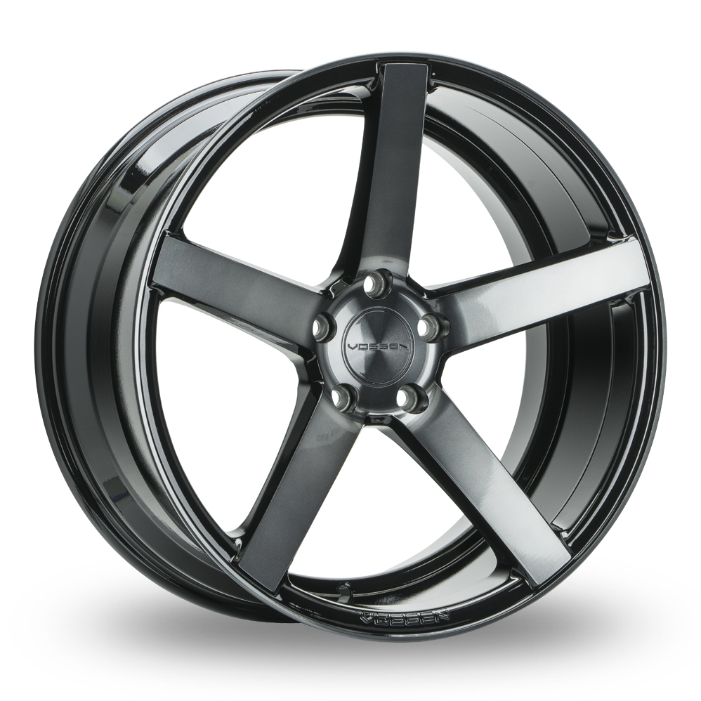 20 Inch Vossen CV3R Concave Tinted Black Gloss Alloy Wheels