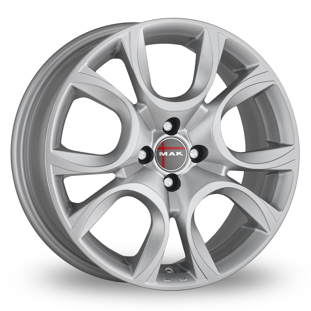 15 Inch MAK Torino Matt Black Alloy Wheels