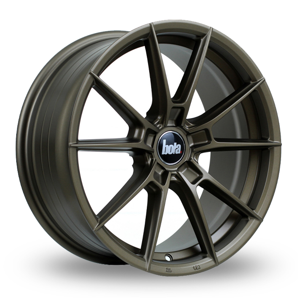 18 Inch Bola B19 Matt Bronze Alloy Wheels