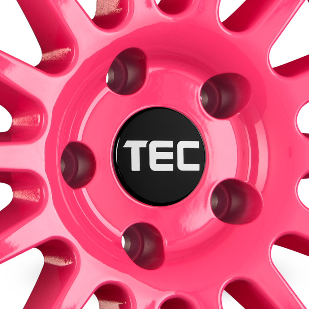 18 Inch TEC Speedwheels AS2 Pink Alloy Wheels