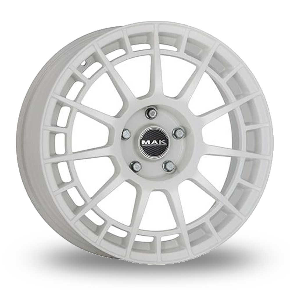 17 Inch MAK NTT Gloss White Alloy Wheels