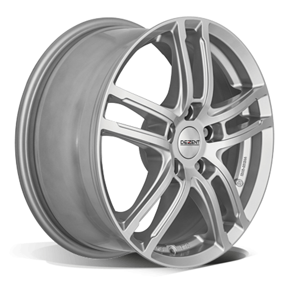 15 Inch Dezent TZ Silver Alloy Wheels