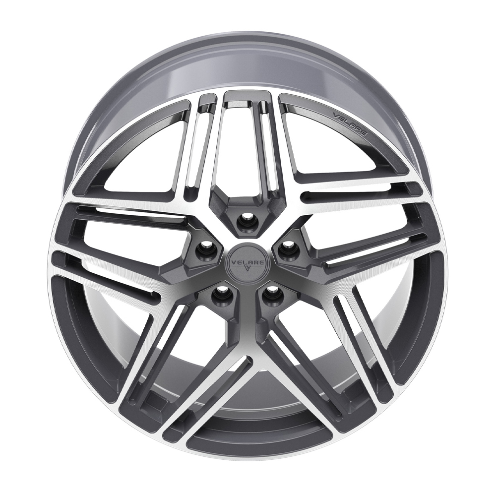 20 Inch Velare VLR16 Grey Polished Alloy Wheels