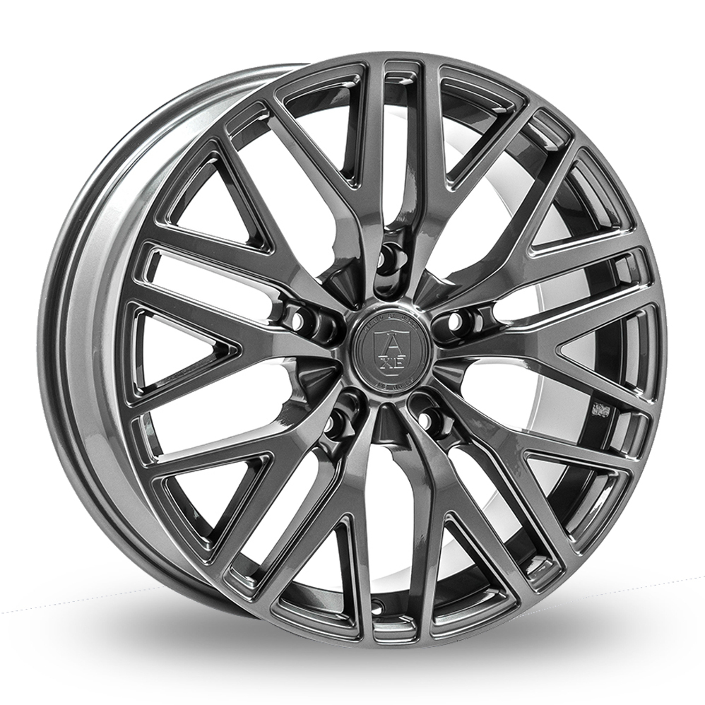 19 Inch Axe EX30T Gloss Grey Alloy Wheels