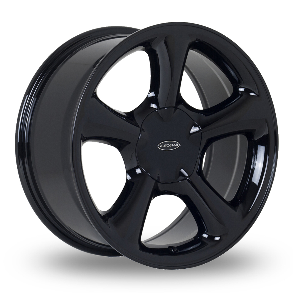 17 Inch Autostar Legend Black Alloy Wheels