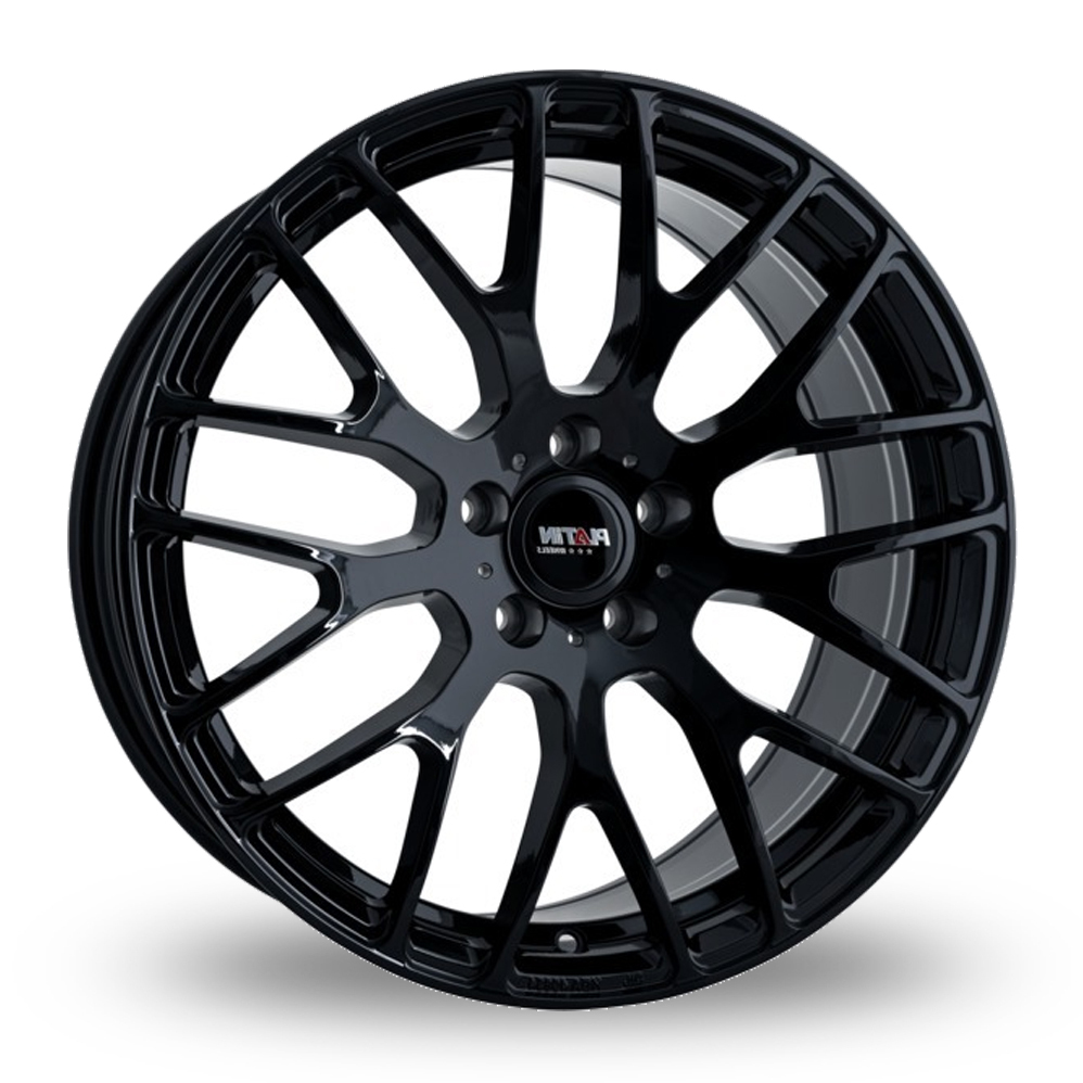 21 Inch Platin P 70 Gloss Black Alloy Wheels