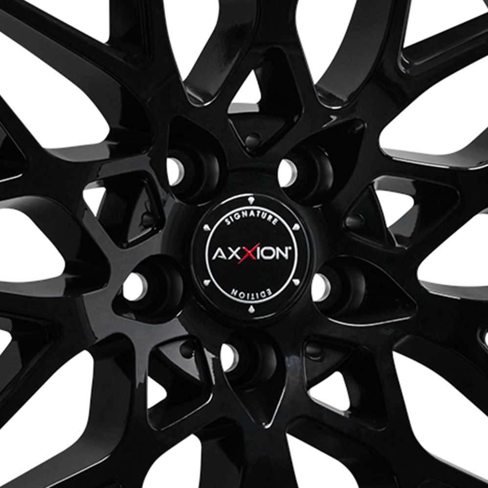 19 Inch Axxion AX9 Gloss Black Alloy Wheels