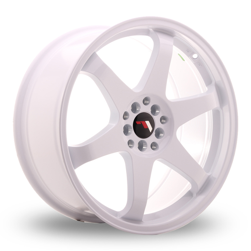 19 Inch Japan Racing JR39 (Wider Rear) (Custom Fitment) White Alloy Wheels