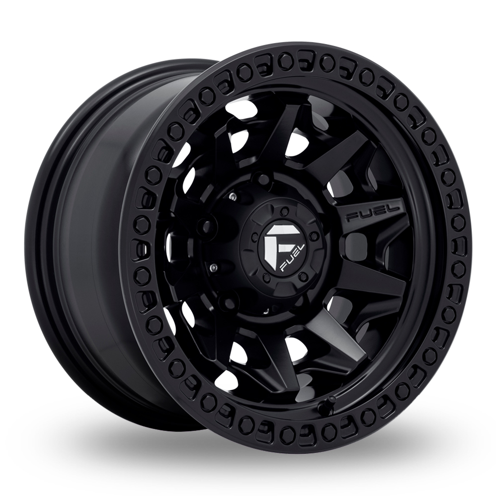 18 Inch Fuel Off-Road Covert Matt Black Alloy Wheels