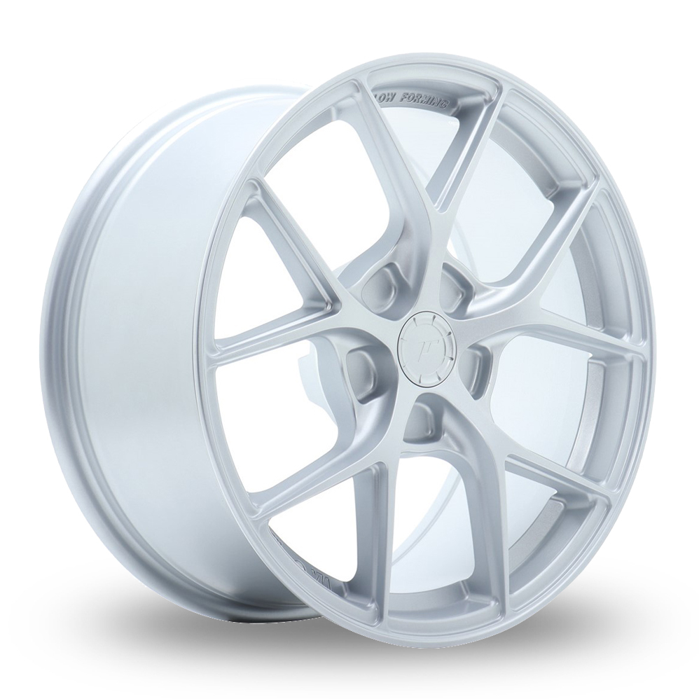 17 Inch Japan Racing SL01 (8x17) (Custom Fitment) Matt Silver Alloy Wheels