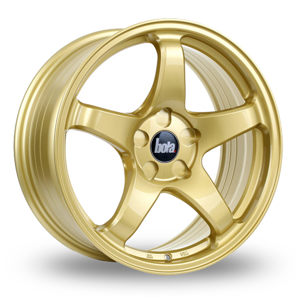 17 Inch Bola B2R Gold Alloy Wheels