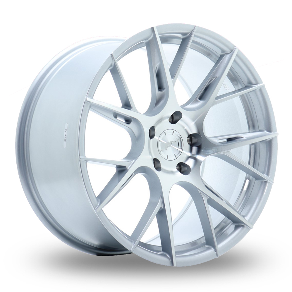 19 Inch Japan Racing JR42 () Silver Machined Face Alloy Wheels