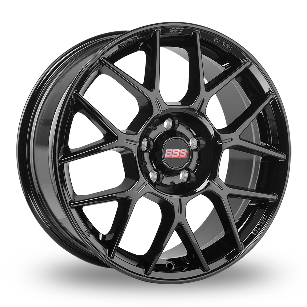 20 Inch BBS XR Gloss Black Alloy Wheels