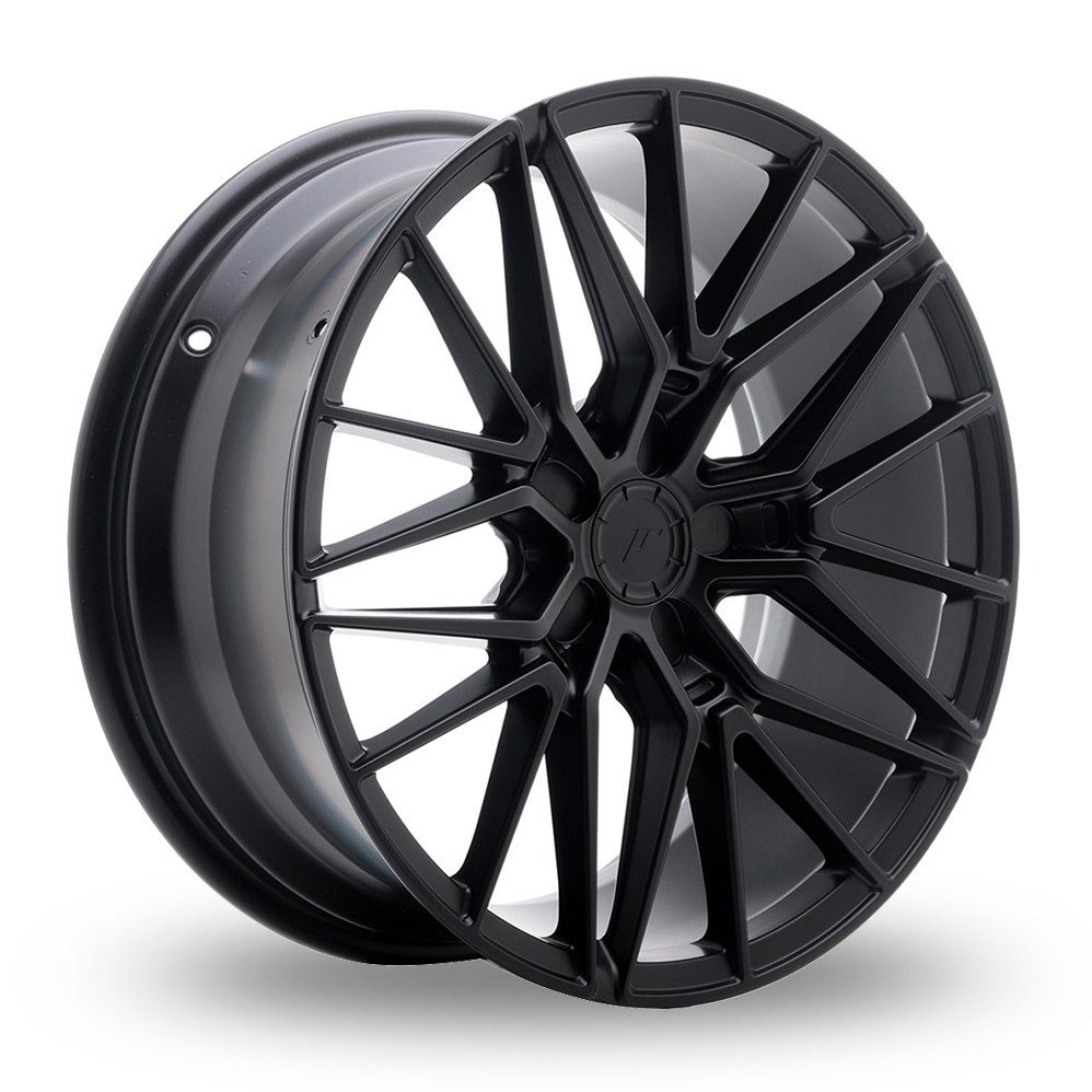 18 Inch Japan Racing JR38 (8x18) (Custom Fitment) Matt Black Alloy Wheels