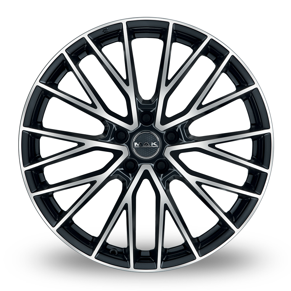 23 Inch MAK Speciale Black Mirror Alloy Wheels