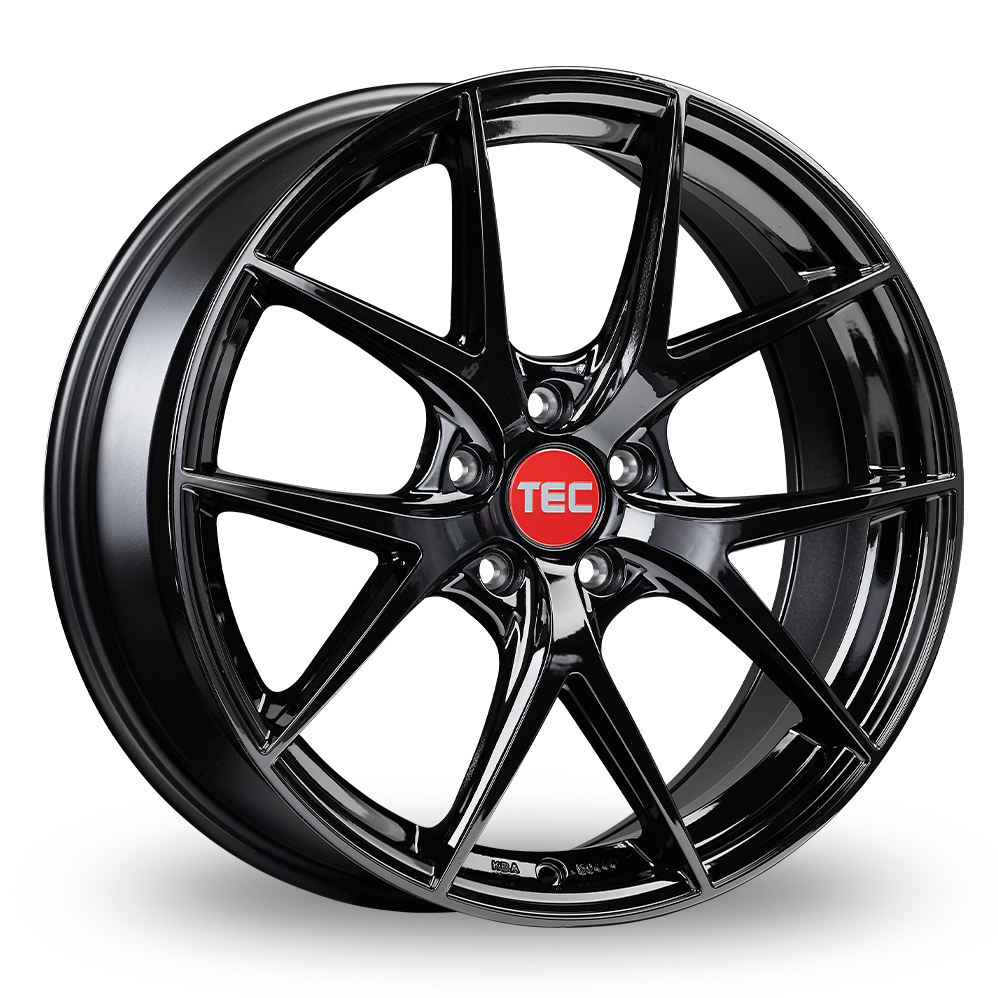 19 Inch TEC Speedwheels GT6-EVO Gloss Black Alloy Wheels