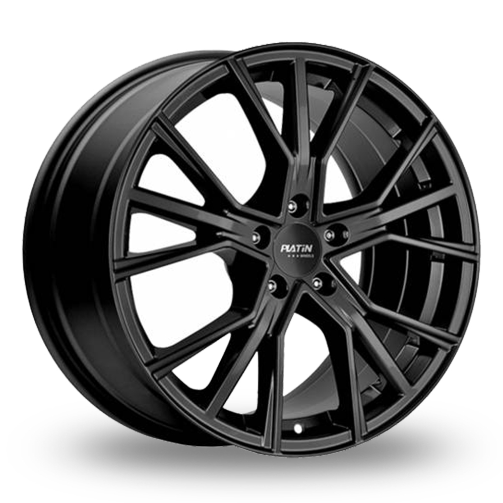 20 Inch Platin P 102 Black Alloy Wheels