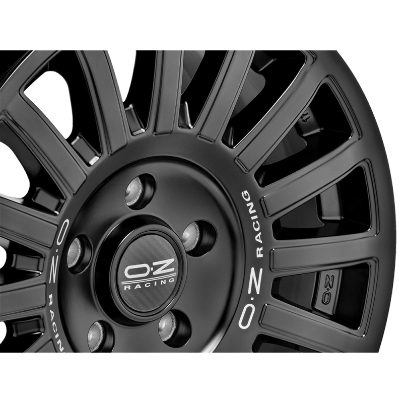 17 Inch OZ Racing Rally Raid Matt Black Alloy Wheels