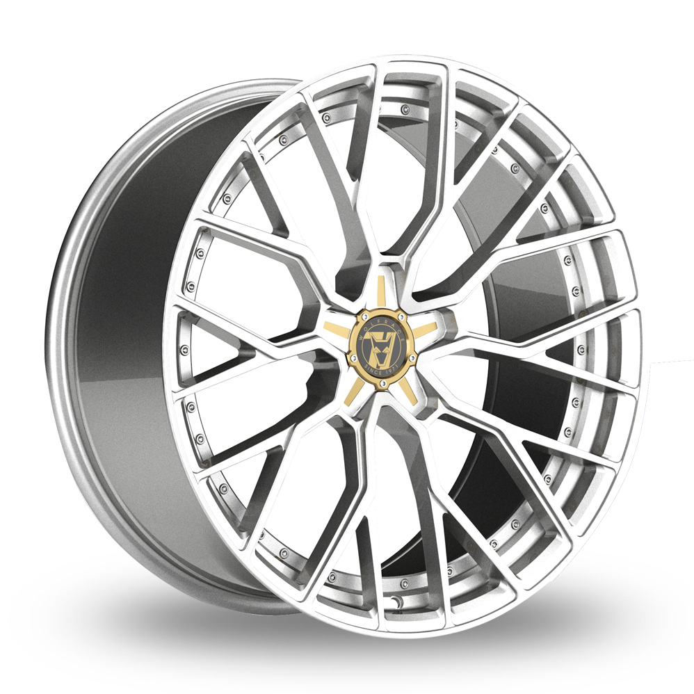 20 Inch Wolfrace Munich GTR Urban Chrome Polished Alloy Wheels