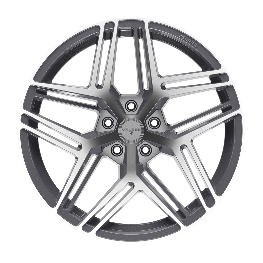 20 Inch Velare VLR16 Grey Polished Alloy Wheels