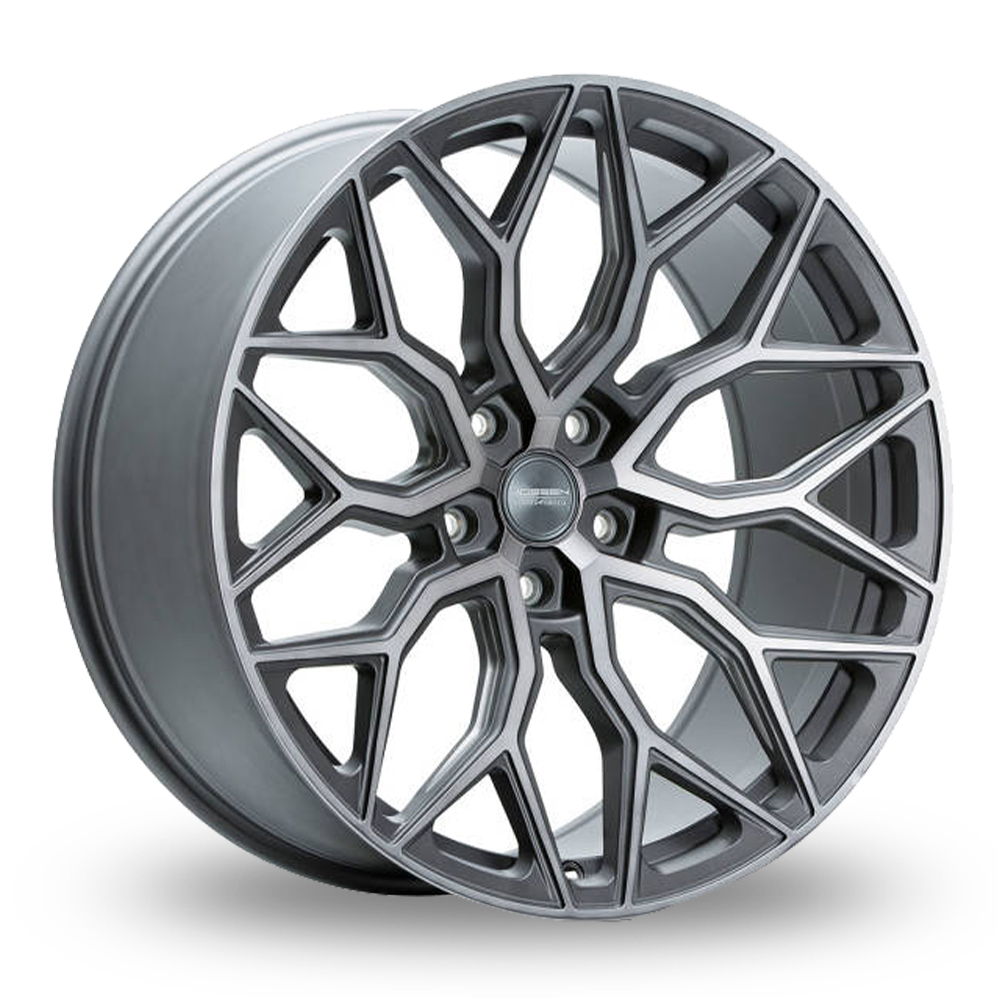 19 Inch Vossen HF-2 Tinted Matt Gunmetal Alloy Wheels