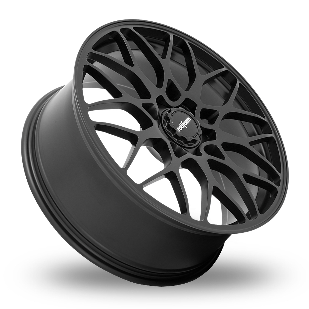 19 Inch Rotiform SGN Matt Black Alloy Wheels