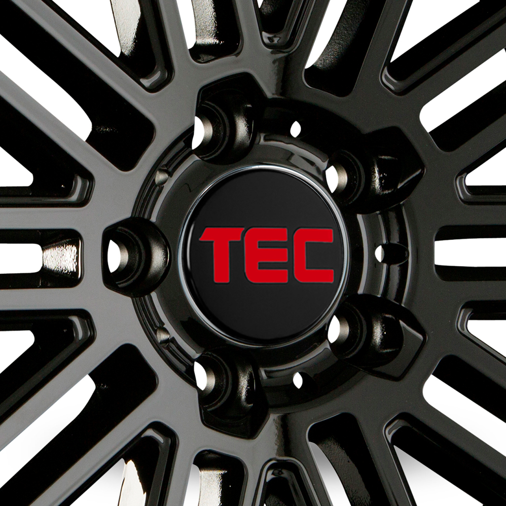 18 Inch TEC Speedwheels AS3 Gloss Black Alloy Wheels