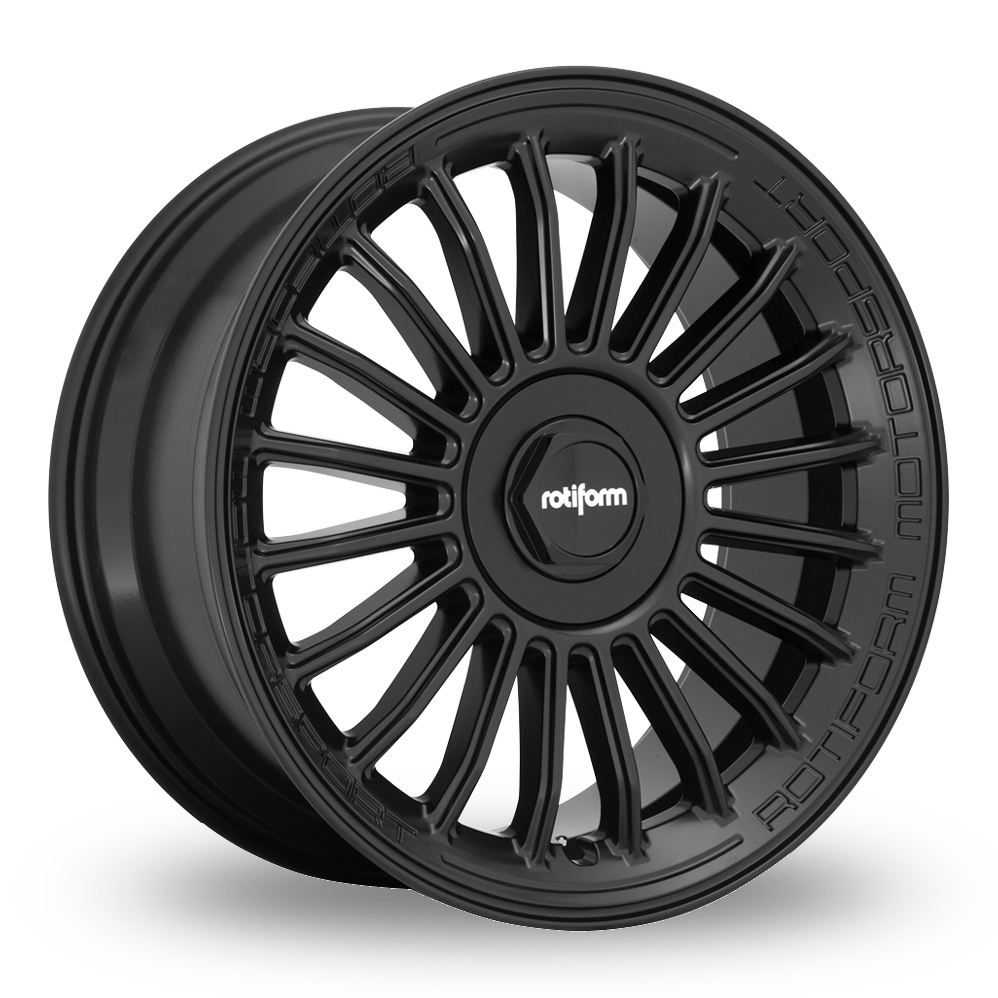 19 Inch Rotiform BUC-M Black Alloy Wheels