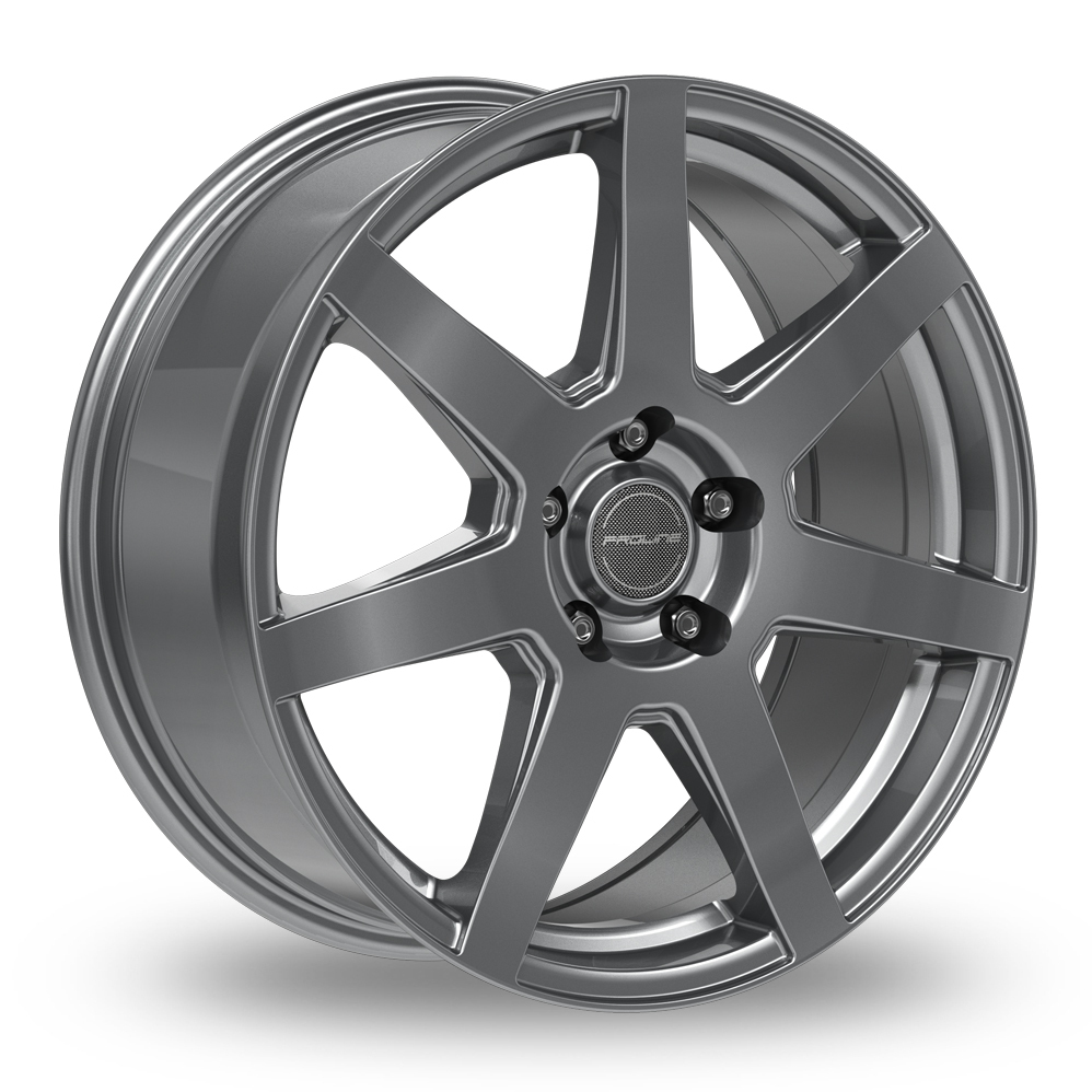 15 Inch Proline B1 Glossy Grey Alloy Wheels