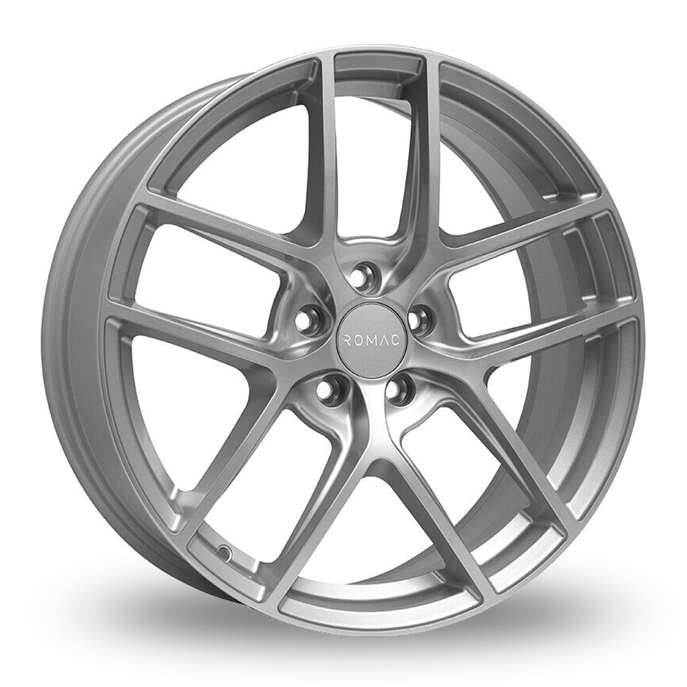 19 Inch Romac Diablo Silver Alloy Wheels