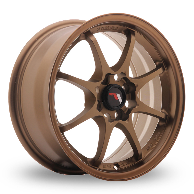 15 Inch Japan Racing JR5 (7x15) Dark Anodized Bronze Alloy Wheels