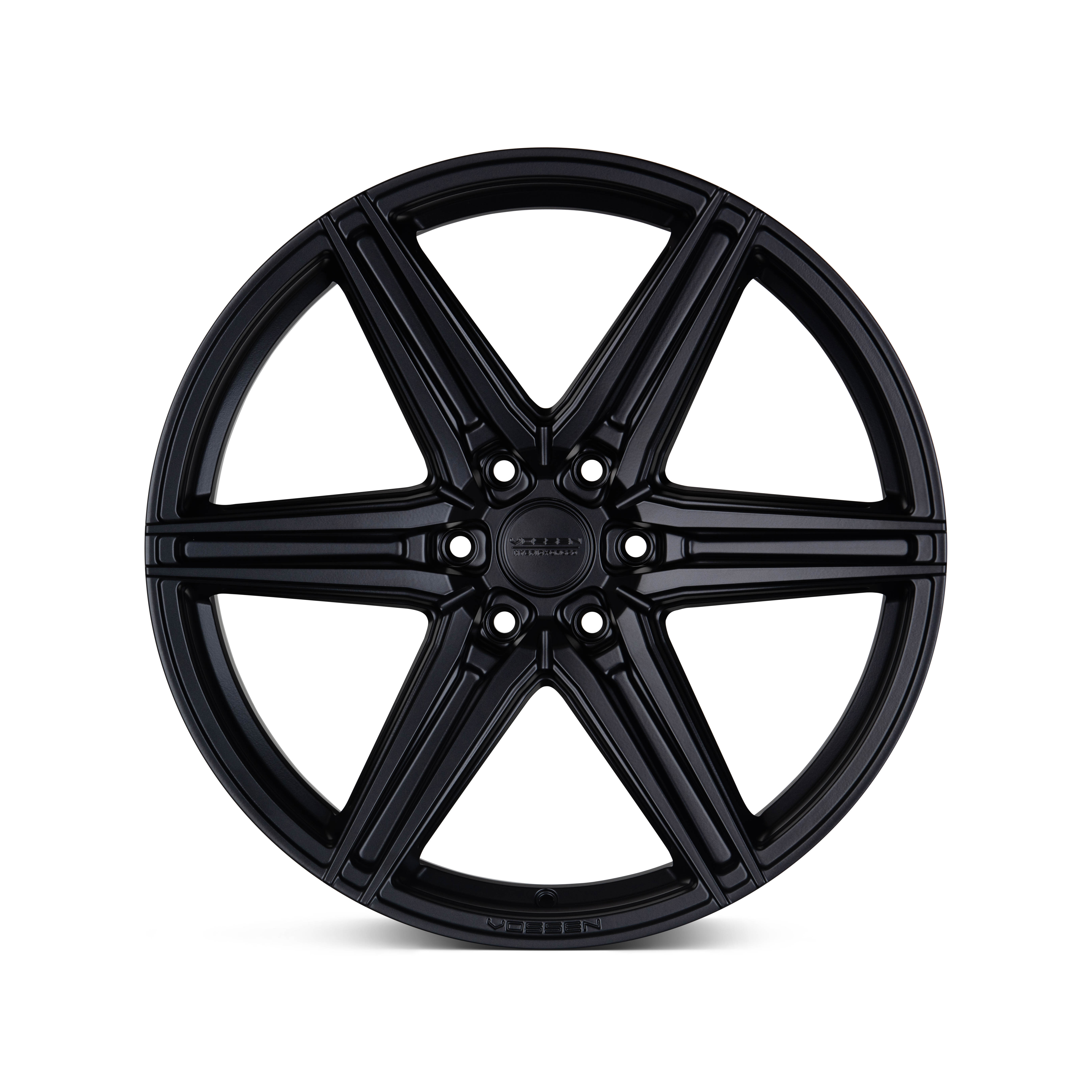 20 Inch Vossen HF6-2 Satin Black Alloy Wheels