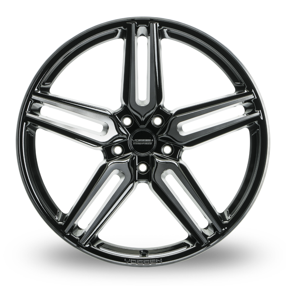 20 Inch Vossen HF-1 Tinted Black Gloss Alloy Wheels