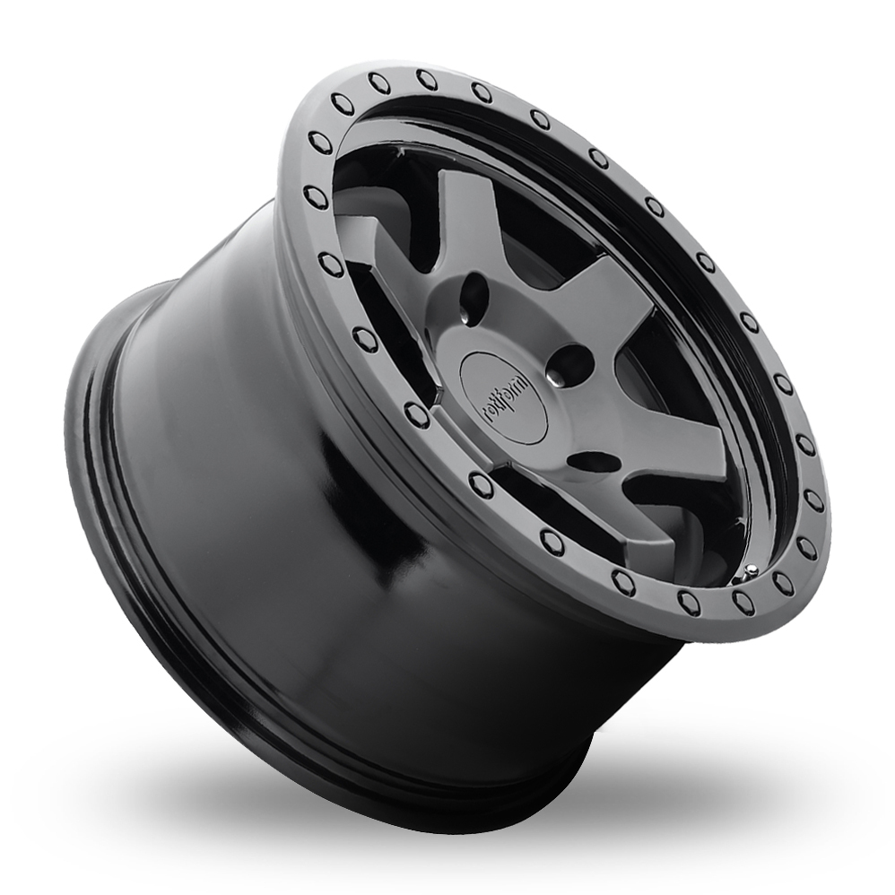 17 Inch Rotiform SIX-OR Matt Black Alloy Wheels