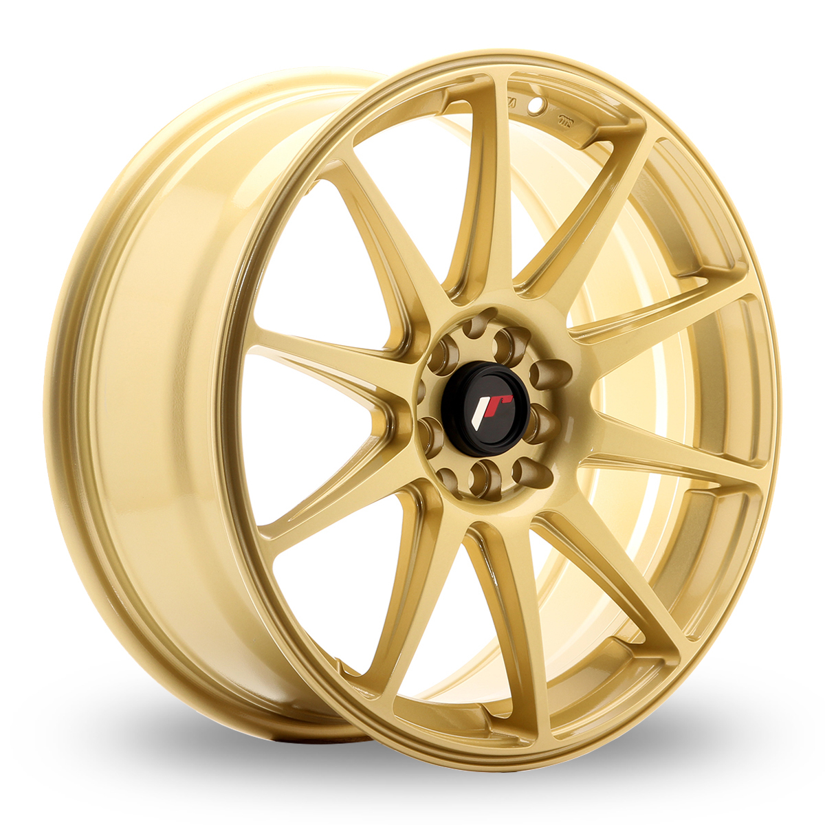 18 Inch Japan Racing JR11 (7.5x18) Gold Alloy Wheels