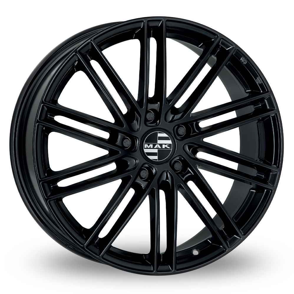 21 Inch MAK Leipzig Gloss Black Alloy Wheels